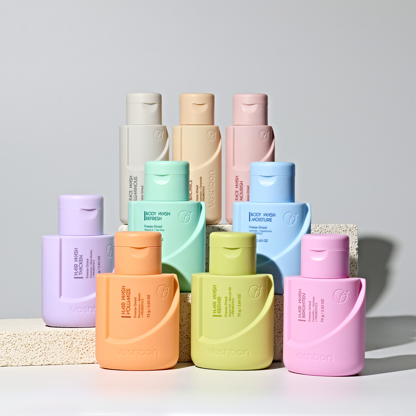 Voshbon Volumize Freeze-Dried Hair Wash